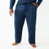 Big & Tall Sonoma Goods For Life® Whisperluxe Waffle Pants -Sonoma Goods For Life Shop 5640895 Mineral Navy Space Dye