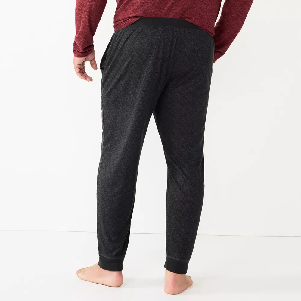 Big & Tall Sonoma Goods For Life® Whisperluxe Waffle Jogger Pants 5 Big & Tall Sonoma Goods For Life® Whisperluxe Waffle Jogger Pants - Image 3