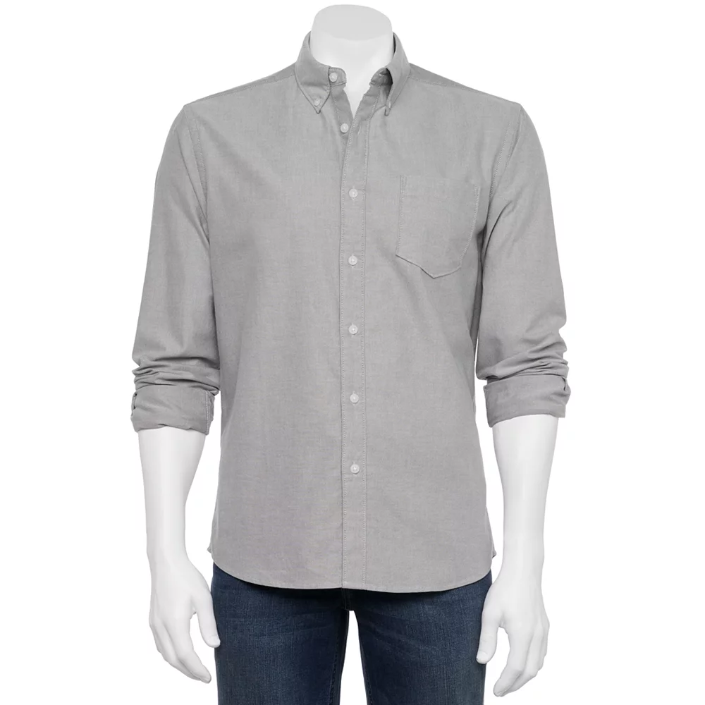 Men's Sonoma Goods For Life® Slim Perfect-Length Button-Down Shirt 4 Men's Sonoma Goods For Life® Slim Perfect-Length Button-Down Shirt - Image 2
