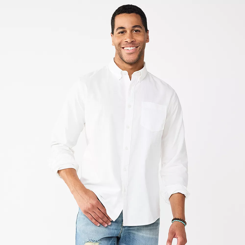 Men's Sonoma Goods For Life® Slim Perfect-Length Button-Down Shirt 5 Men's Sonoma Goods For Life® Slim Perfect-Length Button-Down Shirt - Image 3