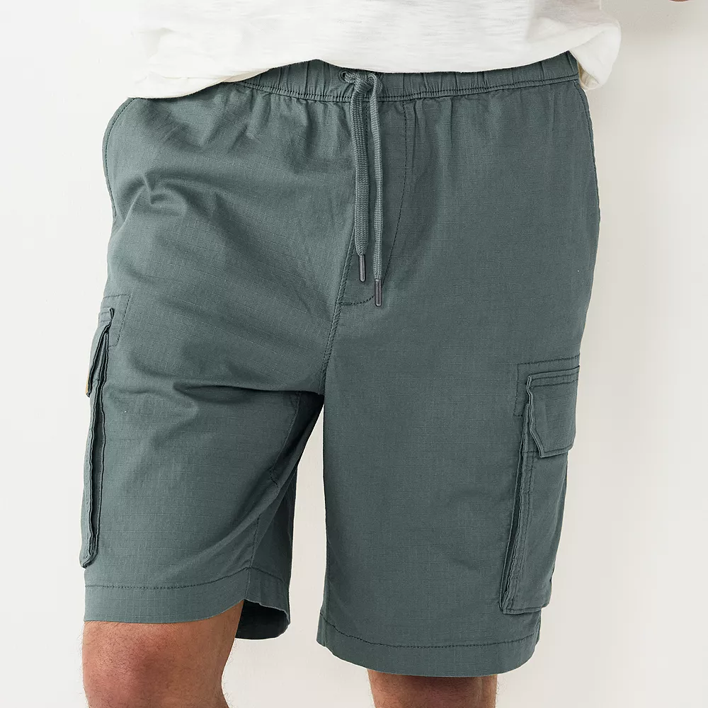 Men's Sonoma Goods For Life® 9" Everyday Pull-On Cargo Shorts - Image 4
