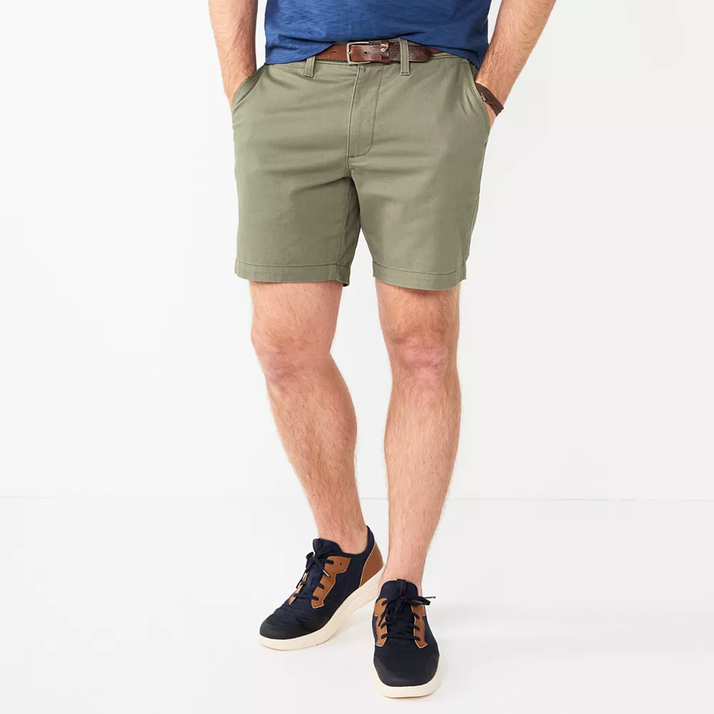 Men's Sonoma Goods For Life® 7" Flexwear Flat-Front Shorts 4 Men's Sonoma Goods For Life® 7" Flexwear Flat-Front Shorts - Image 2