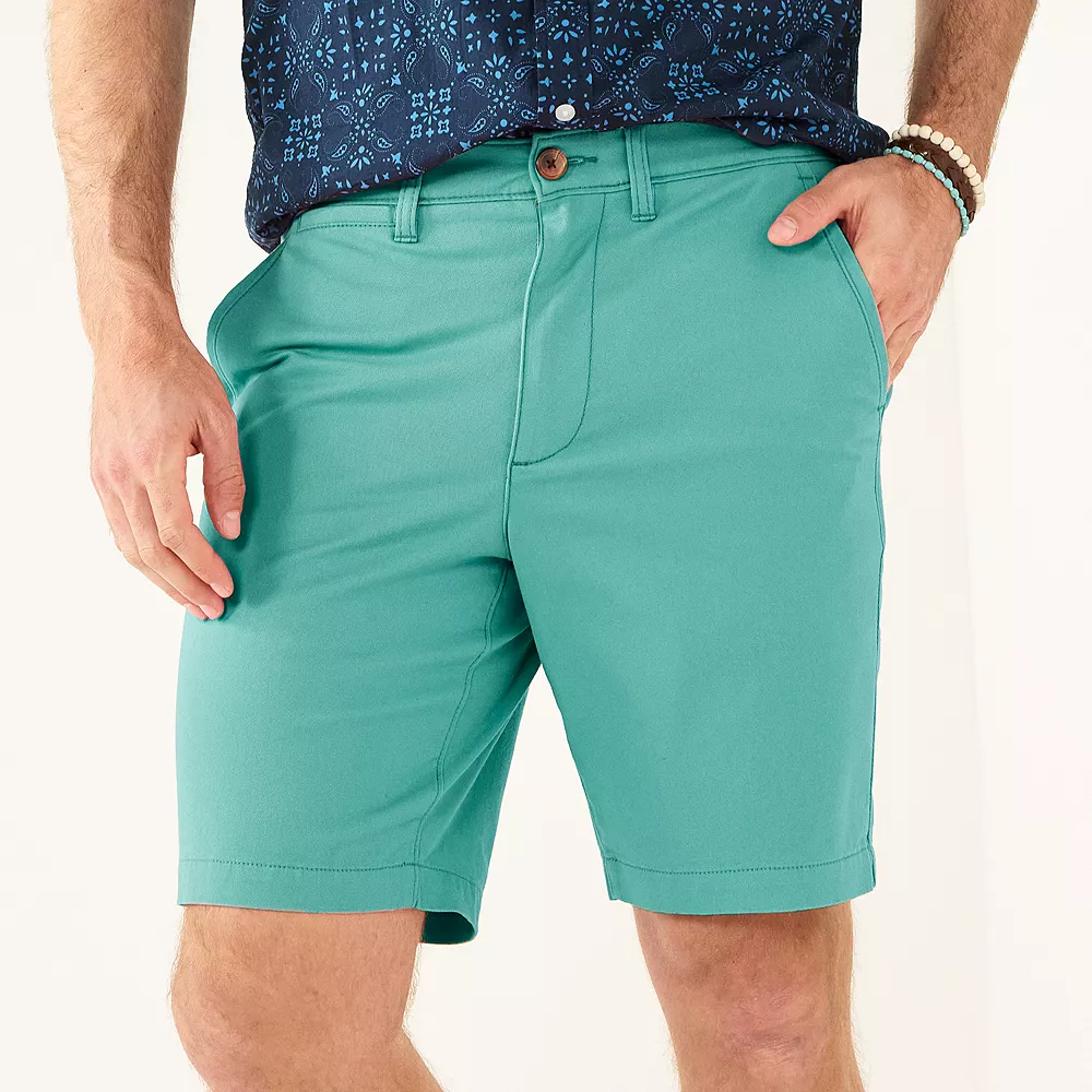 Men's Sonoma Goods For Life® 9" Flexwear Flat-Front Shorts - Image 11
