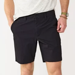 Men's Sonoma Goods For Life® 8" Everyday Flat-Front Shorts 19 Men's Sonoma Goods For Life® 8" Everyday Flat-Front Shorts -Sonoma Goods For Life Shop 5703002 Black