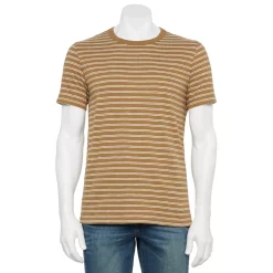 Men's Sonoma Goods For Life® Crewneck Tee -Sonoma Goods For Life Shop 5825267 Brown Stripe