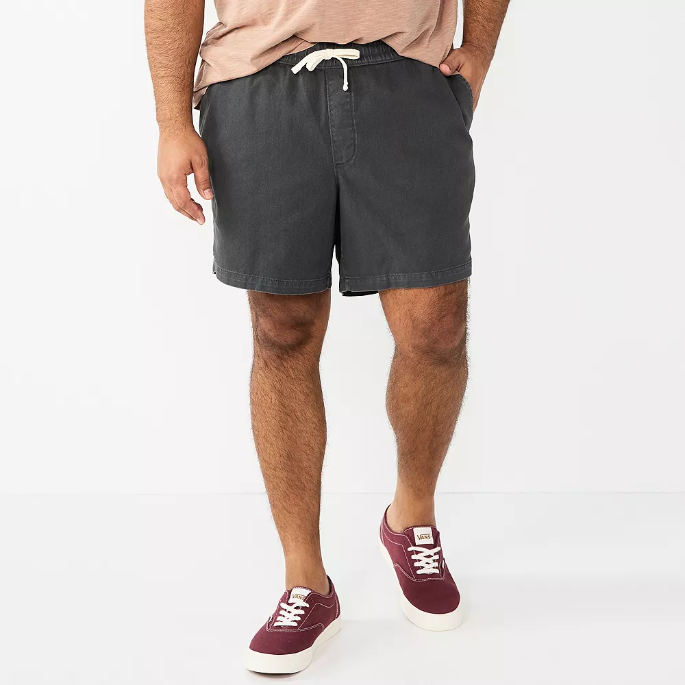 Big & Tall Sonoma Goods For Life® Comfortable Pull-On Shorts - Image 2