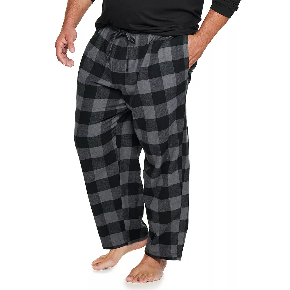 Big & Tall Sonoma Goods For Life® Flannel Pajama Pants - Image 5