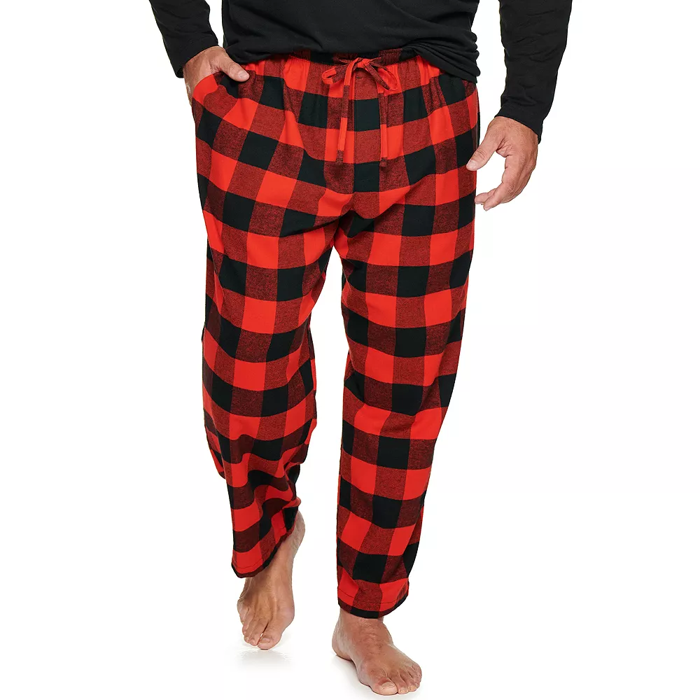 Big & Tall Sonoma Goods For Life® Flannel Pajama Pants - Image 6