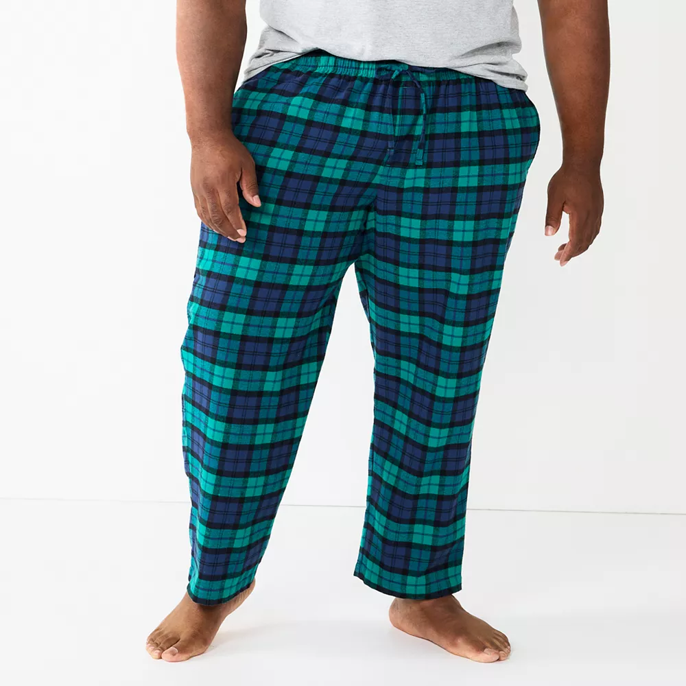 Big & Tall Sonoma Goods For Life® Flannel Pajama Pants - Image 9
