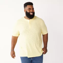 Big & Tall Sonoma Goods For Life® Classic-Fit Henley